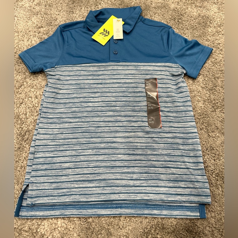 Boy’s golf polo by all in motion